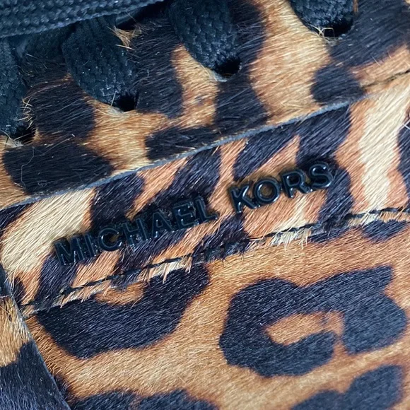 Michael Kohls NIB Leopard Sneaker-Billie Trainer - Picture 5 of 6